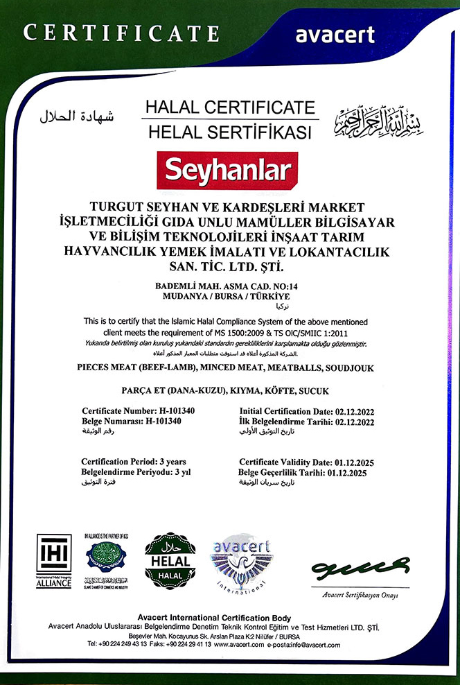 Helal Sertifikası